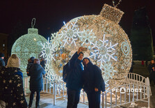 У Харкові засяяла святкова ілюмінація (фото)