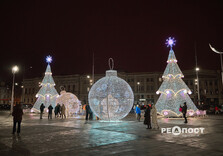 У Харкові засяяла святкова ілюмінація (фото)