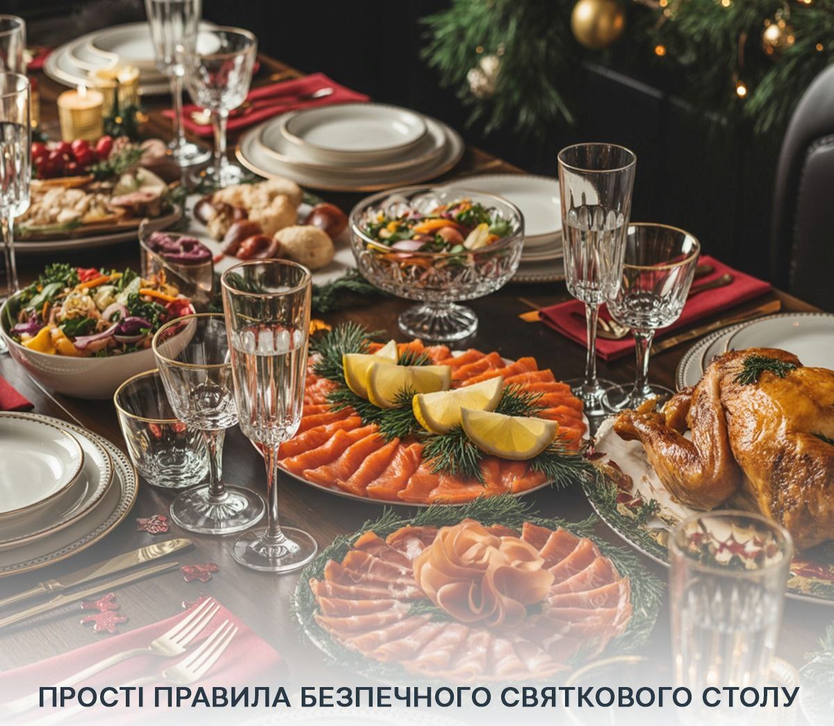 Держпродспоживслужба нагадує харків’янам про безпечність харчових продуктів на святковому столі