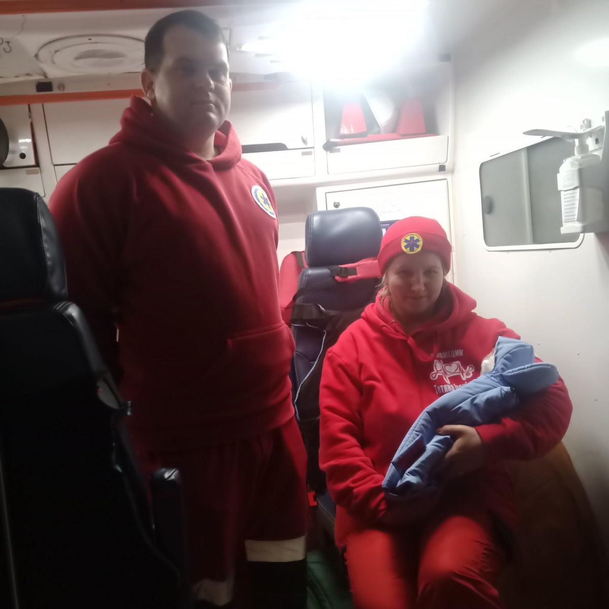 Медики Харківщини прийшли на допомогу породіллі