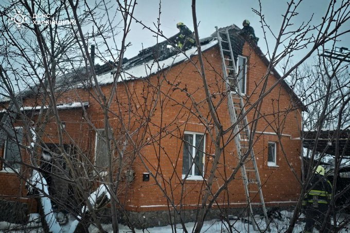 Новини Харкова: пожежа в Малiй Данилівці