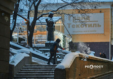 Передноворічний снігопад у Харкові (фото)