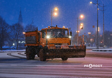 Передноворічний снігопад у Харкові (фото)