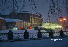 Передноворічний снігопад у Харкові (фото)