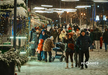 Передноворічний снігопад у Харкові (фото)