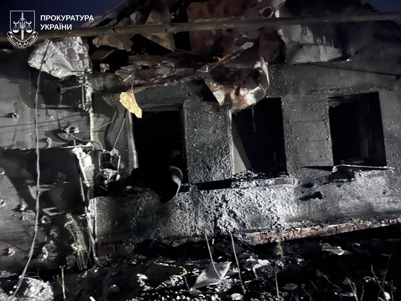 У прокуратурі показали кадри наслідків обстрілів Харківської області