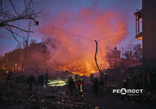 Наслідки російського ракетного удару в центрі Харкова (фото)