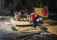 Наслідки російського ракетного удару в центрі Харкова (фото)