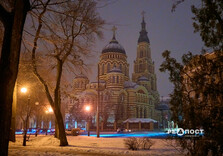 Після дощу у Харкові пішов сніг (фото)