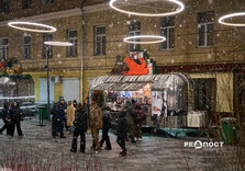 Після дощу у Харкові пішов сніг (фото)