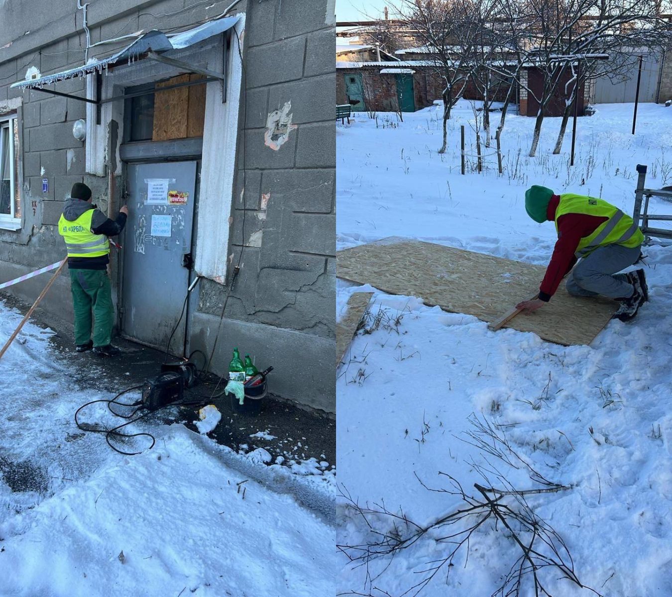 Комунальники Харкова усувають наслідки ударів росіян