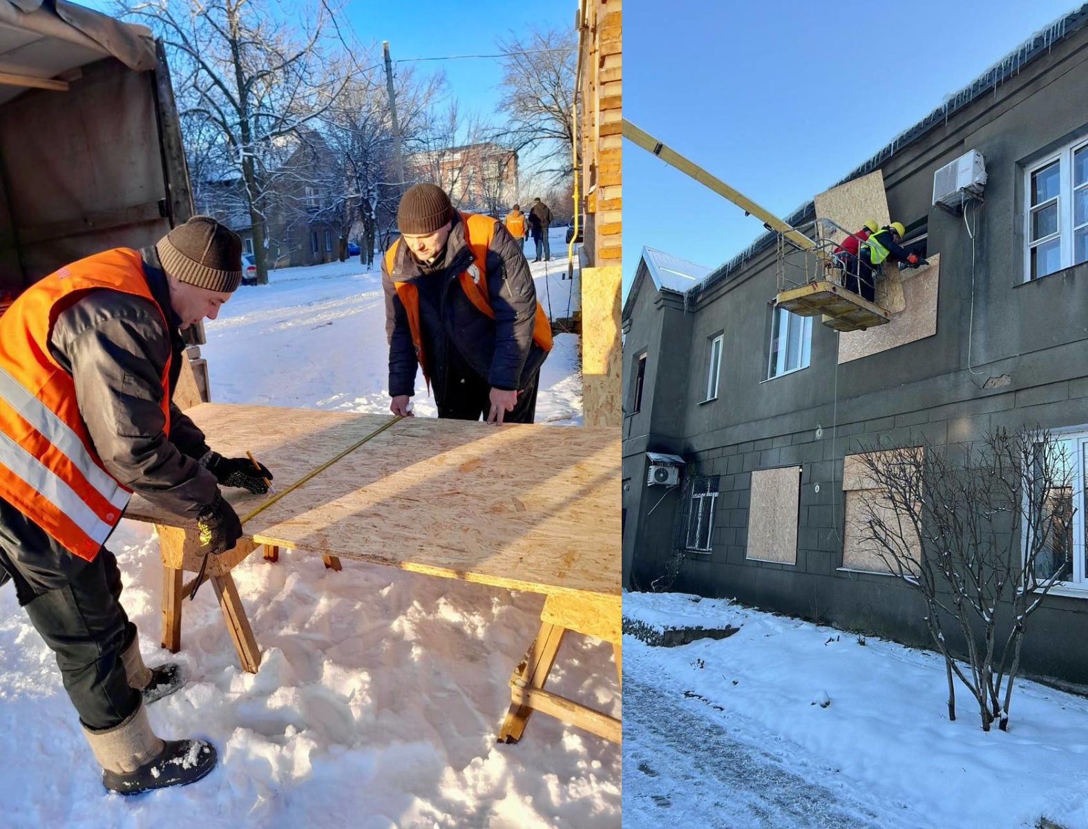 Комунальники Харкова усувають наслідки ударів росіян