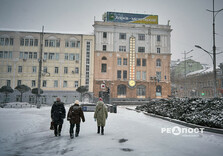 Снігова стихія у Харкові (фото)