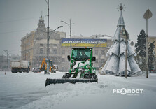 Снігова стихія у Харкові (фото)
