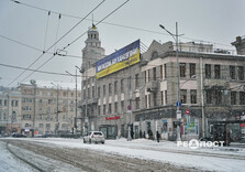 Снігова стихія у Харкові (фото)