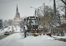 Снігова стихія у Харкові (фото)