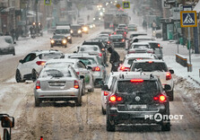 Снігова стихія у Харкові (фото)