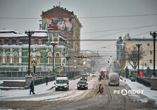 Снігова стихія у Харкові (фото)