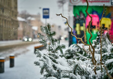 Снігова стихія у Харкові (фото)