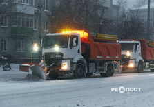 Снігова стихія у Харкові (фото)