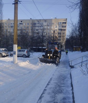 Новини Харковаґ: КП "Шляхрембуд" вивезло 1,4 тис. куб. м снігу