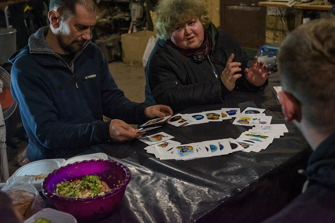 Психологи НГУ проводять виїзну роботу з бійцями бригади «Скіф» на передовій