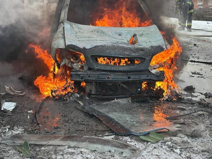 Новини Харкова: БпЛА «Молнія» вибухнув у Золочеві