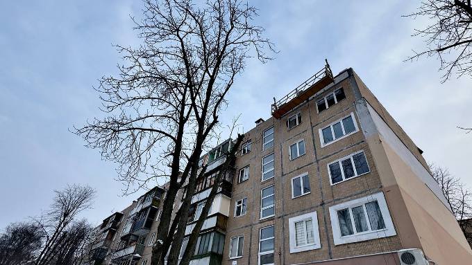 Новини Харкова: відновлення будинку на Бучми