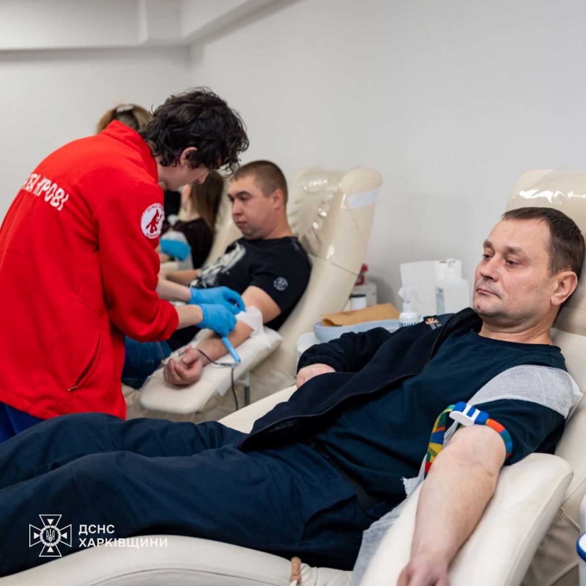 Надзвичайники Харківщини здали донорську кров для порятунку людських життів
