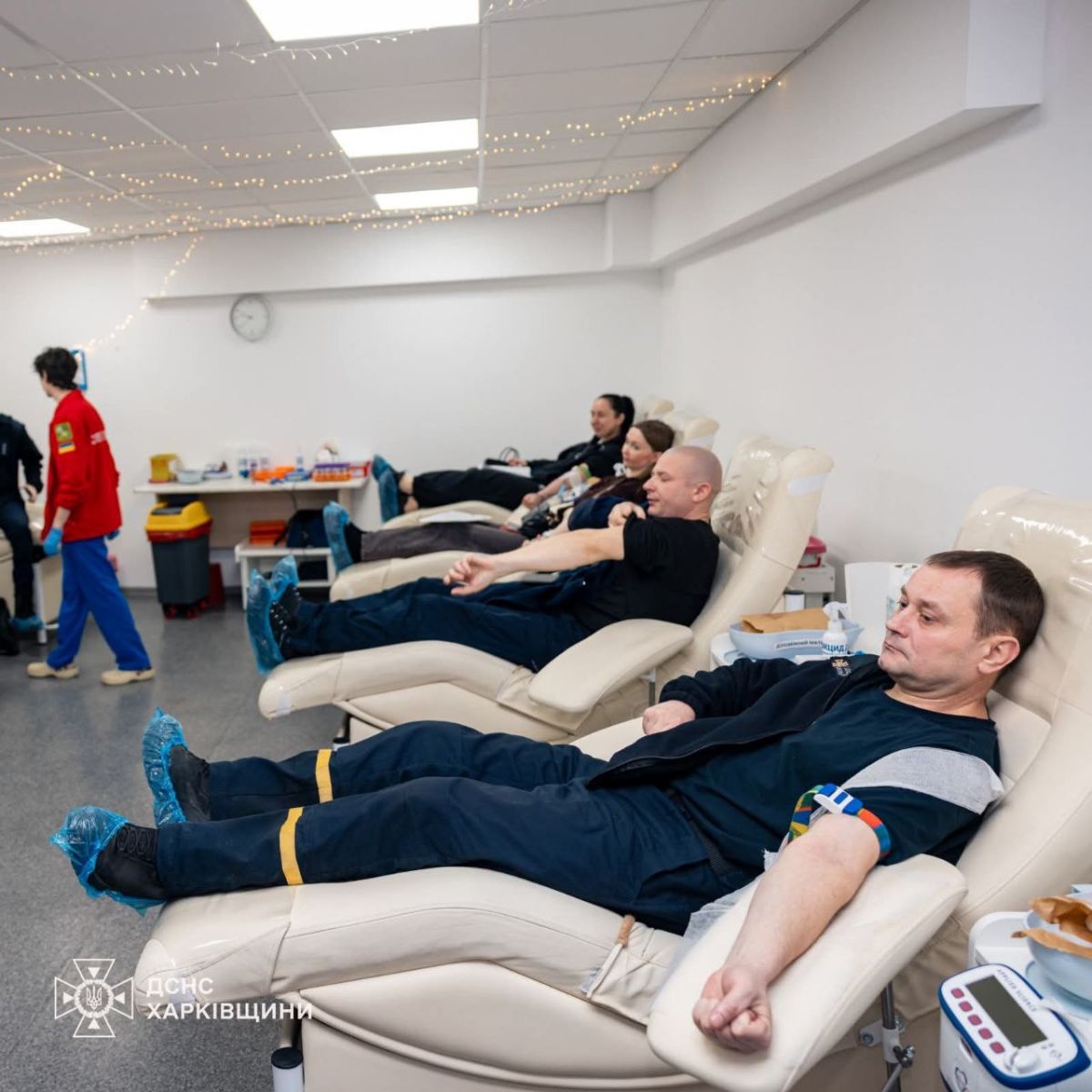 Надзвичайники Харківщини здали донорську кров для порятунку людських життів