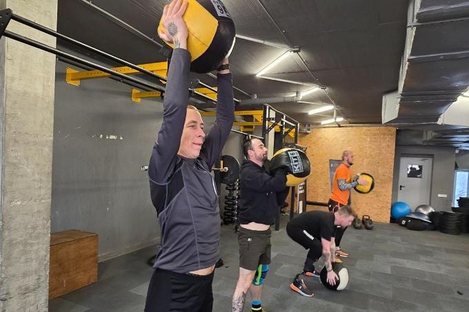 Новини Харкова: ветерани та поранені на тренуванні «Скіфів»