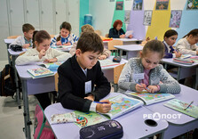 Перші дні у Підземній школі Холодногірського району Харкова (фото)