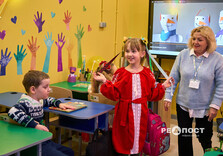 Перші дні у Підземній школі Холодногірського району Харкова (фото)