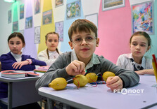 Перші дні у Підземній школі Холодногірського району Харкова (фото)