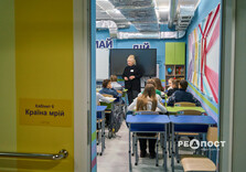 Перші дні у Підземній школі Холодногірського району Харкова (фото)