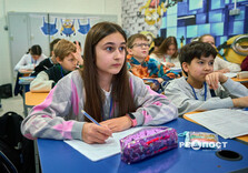 Перші дні у Підземній школі Холодногірського району Харкова (фото)