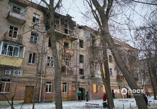 В Індістріальному районі Харкова усувають наслідки масованої ворожої атаки (фото)