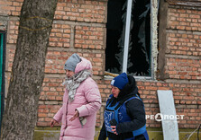 В Індістріальному районі Харкова усувають наслідки масованої ворожої атаки (фото)