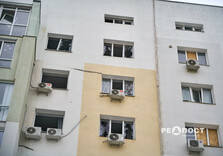 В Індістріальному районі Харкова усувають наслідки масованої ворожої атаки (фото)