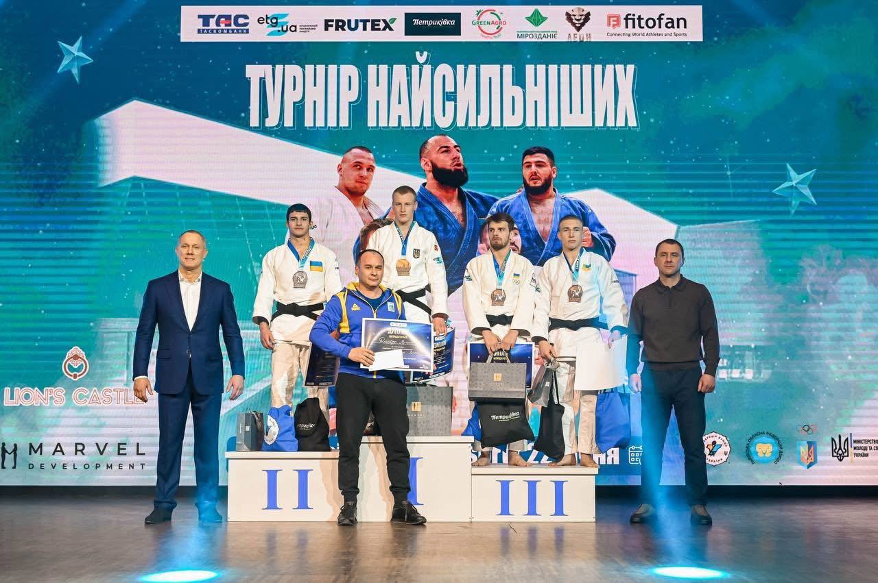 Харків'янин переміг на першому Турнірі найсильніших з дзюдо