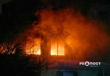 Наслідки ворожого обстрілу в Індустріальному районі Харкова (фото)