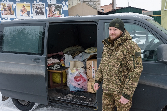 Новини Харкова: бійці «Скіфа» допомогли притулку тварин
