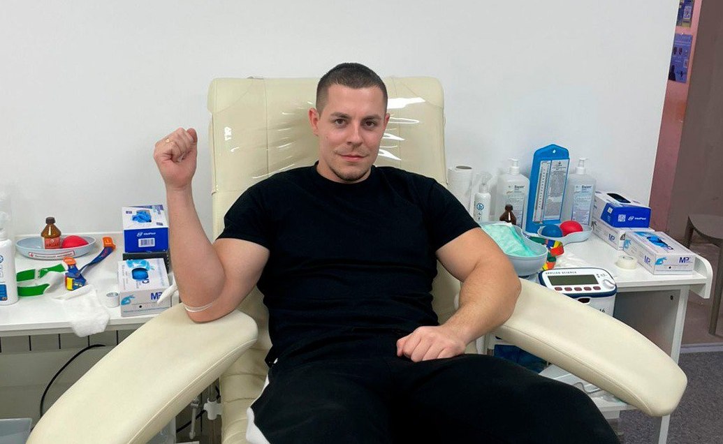 Харківські правоохоронці здали кров для військовослужбовців та цивільних громадян (фото)