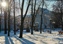 Морозний день у Харкові (фото)