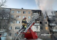 Як виглядає харківський житловий будинок після удару БПЛА росіян