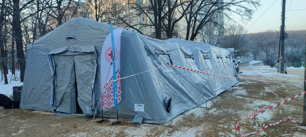 У Харкові розгорнули мобільні пункти обігріву