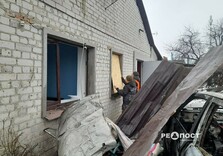 Фото наслідків нічного удару по Слобідському району Харкова