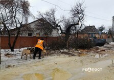 Фото наслідків нічного удару по Слобідському району Харкова