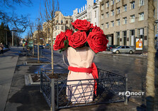 Нові квіткові інсталяції у Харкові (фото)