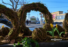 Нові квіткові інсталяції у Харкові (фото)